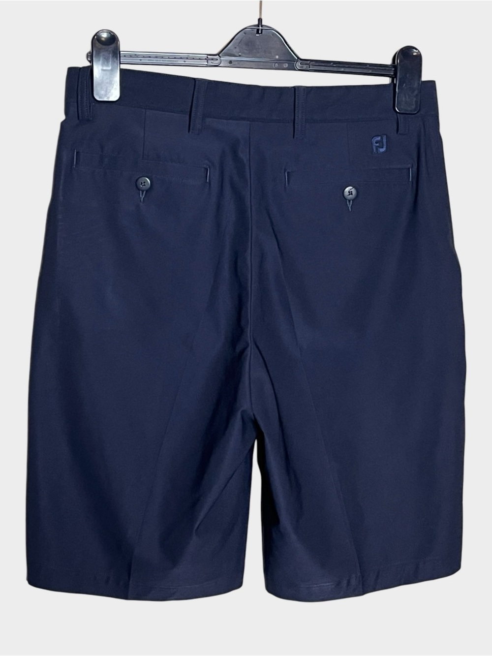FOOTJOY Navy Performance Golf Shorts Size 30 Stretch Classic Fit - Picture 3 of 6